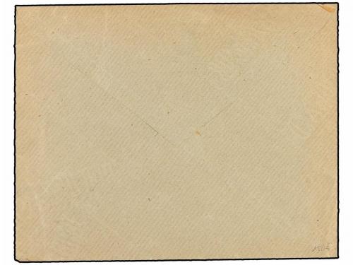 ✉ ANDORRA. 1928. ANDORRA a VIENA. 2 cts. oliva (5) y 40 cts.