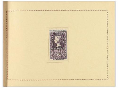 ✉ ESPAÑA. Ed. 1075/82. CENTENARIO DEL SELLO. Carnet conmemor