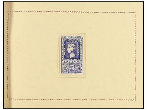 ✉ ESPAÑA. Ed. 1075/82. CENTENARIO DEL SELLO. Carnet conmemor