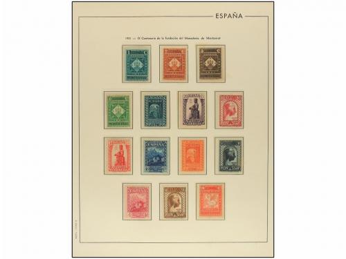 LOTES y COLECCIONES. ESPAÑA. Colección de 1850 a 1975 en cua