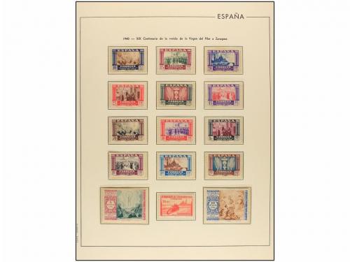 LOTES y COLECCIONES. ESPAÑA. Colección de 1850 a 1975 en cua