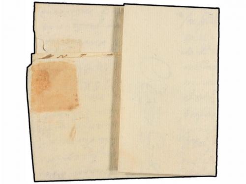 ✉ ESPAÑA: PREFILATELIA. 1778. BOVES a CANGAS DE TINEO. Marca