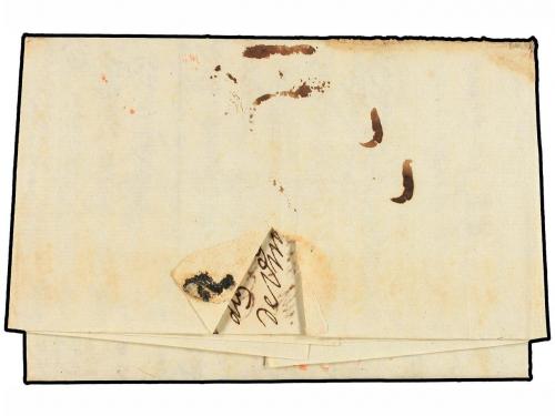 ✉ COLOMBIA. 1803. CARTAGENA DE INDIAS a CALELLA (España). Ma