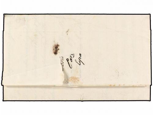 ✉ CUBA. Ed. 14 (2). 1866. HABANA a VALMASEDA (España). 10 ct