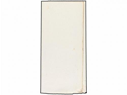 ✉ ESPAÑA. 1875. BENAFIGOS a CULLA. Franquicia ALCALDIA DE/BE