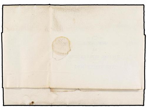 ✉ ESPAÑA. 1874. ELVETEA a OIZ. En el interior DIOS PATRIA RE