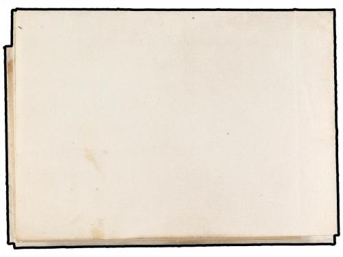 ✉ ESPAÑA. 1875. YANCI a LESACA. Franquicia EJERCITO DE NAVAR