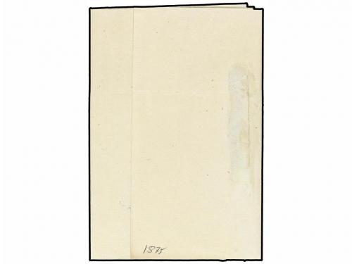 ✉ ESPAÑA. 1875. ORDUÑA a DURANGO. Fechador ORDUÑA/VIZCAYA y 