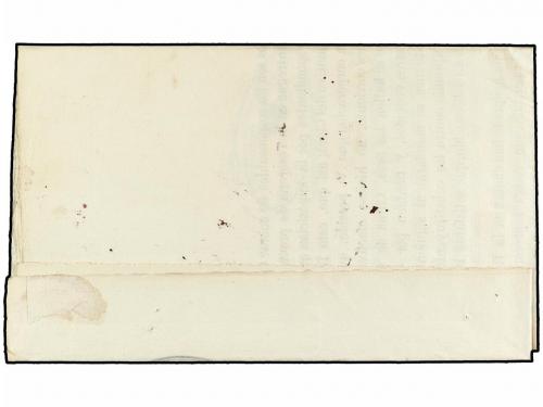 ✉ ESPAÑA. 1874. IBARRA DE ARAMAYONA a OSLO. Fechador ornamen