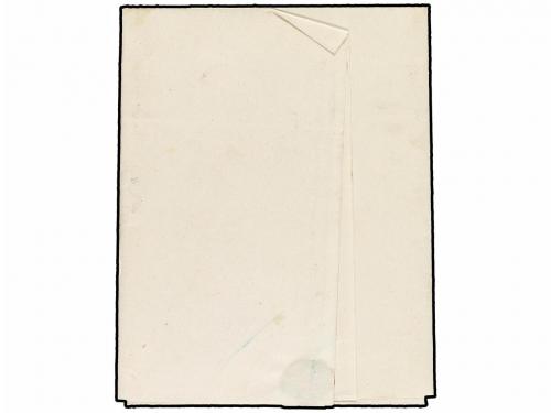 ✉ ESPAÑA. 1874. URNIETA a AZPEITIA. Fechador AZPEITIA/GUIZPU