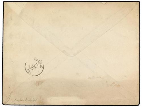 ✉ ESPAÑA. 1874. CASTROURDIALES (Santander) a MADRID. Franqui