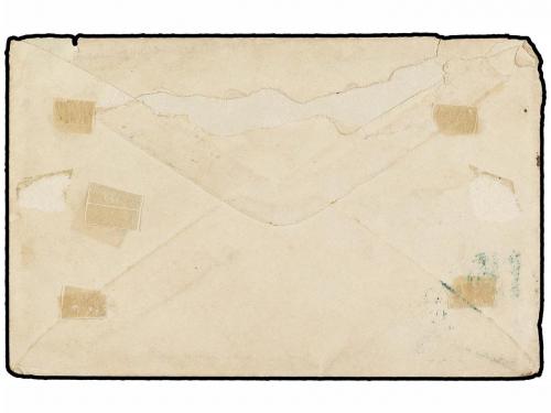 ✉ ESPAÑA. 1875. VALMASEDA a GUERNICA. Fechador VALMASEDA/VIZ