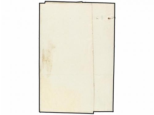 ✉ ESPAÑA. 1874. ARAMAYONA a ELORRIO. Marca de franquicia COM