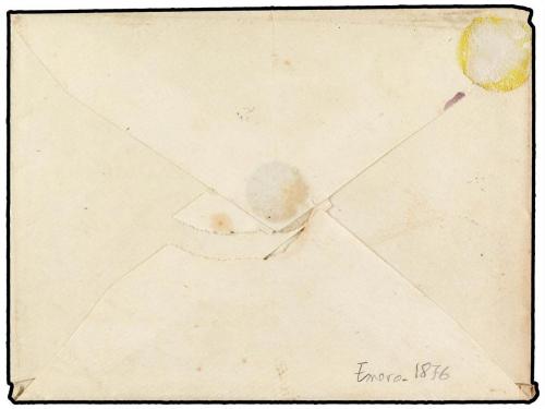 ✉ ESPAÑA. 1876. AZPEITIA a VERGARA. Marca CORREGIMIENTO DE G