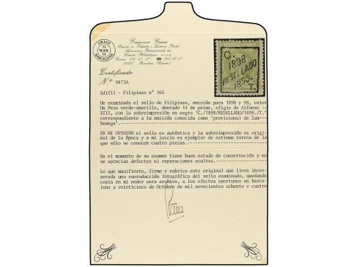 * FILIPINAS. Ed. 151/66. PROVISIONALES DE ZAMBOANGA. Serie c