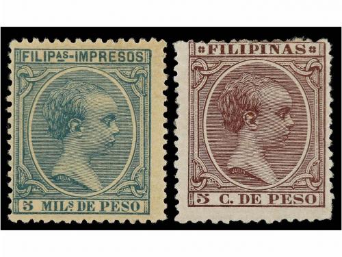 * FILIPINAS. Ed. 88/104. SERIE COMPLETA, centrajes habituale