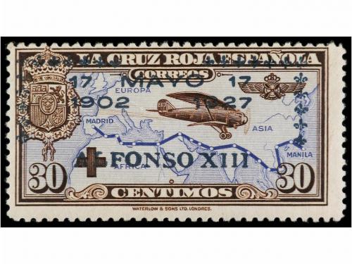 * ESPAÑA. Ed. 366, 368hcc. 20 cts. y 30 cts. Habilitación CO