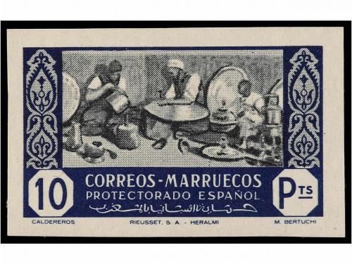 ** COLONIAS ESPAÑOLAS: MARRUECOS. Ed. 260/69s. SERIE COMPLET