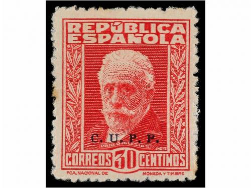 (*) ESPAÑA. Ed. 655/59H. 5, 15, 25, 30 cts. DENTADO 14 y hab