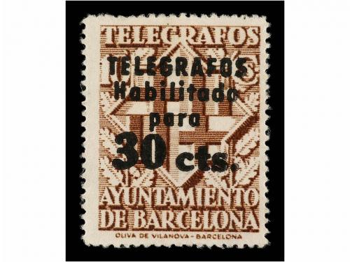 * ESPAÑA: AYUNTAMIENTO DE BARCELONA. Ed. T-17/20. SERIE COMP