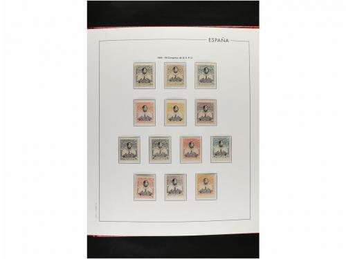 LOTES y COLECCIONES. ESPAÑA. Colección de 1850 a 2000, en si