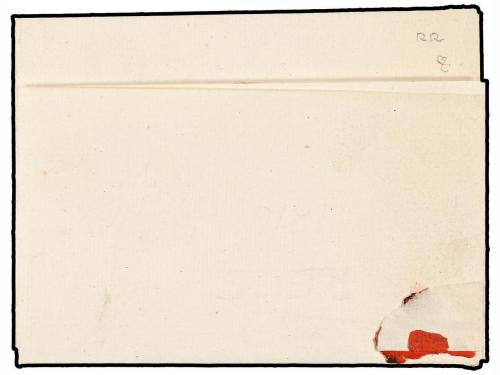 ✉ ESPAÑA: PREFILATELIA. 1816. BORJAS BLANCAS a VALLS. Marca 