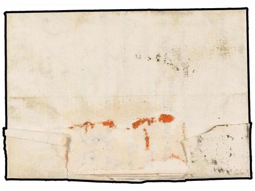 ✉ ESPAÑA: PREFILATELIA. 1782. ALFARRAS a BARCELONA. Marca CA