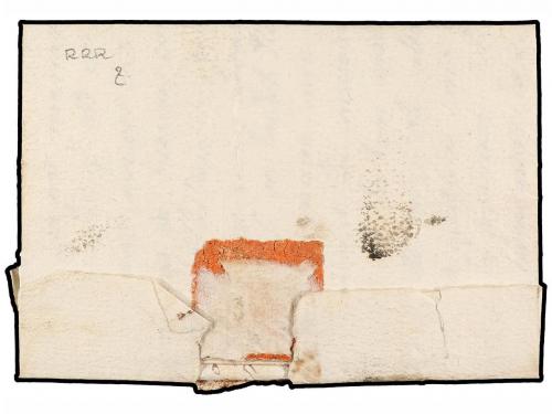 ✉ ESPAÑA: PREFILATELIA. 1784. CASTELLTERSOL a BERGA. Marca P