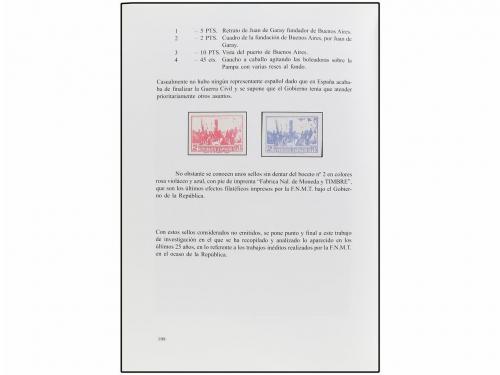 ESPAÑA. NO EMITIDOS. XI CONGRESO U.P.U. DE BUENOS AIRES. Sel