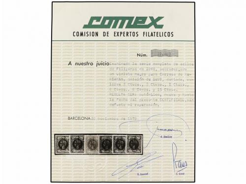 ** COLONIAS ESPAÑOLAS: MARIANAS. Ed. 1/6. SERIE COMPLETA, ce