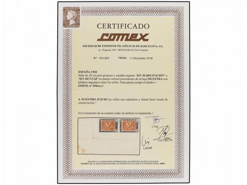 (*) ESPAÑA. Ed. 530ccs. 20 cts. urgente sin la habilitación.