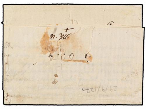 ✉ ESPAÑA: PREFILATELIA. 1770. SAN ADRIÁN (Navarra) a TUDELA.