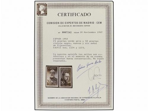 ** ESPAÑA. Ed. 1124/25. LEGAZPI y SOROLLA. Serie completa. L