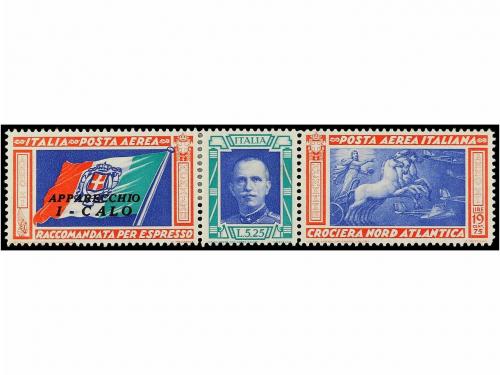 * ITALIA. Sa. A 51/52. 1933. Crociera Nord Atlantica. Juego 