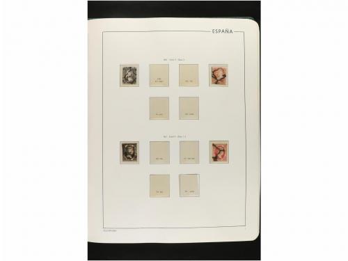 LOTES y COLECCIONES. ESPAÑA. Colección de 1850-2008 en nueve