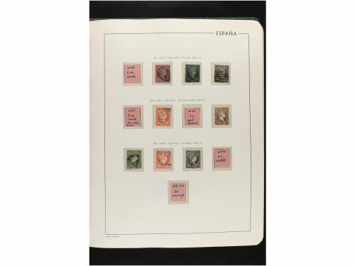 LOTES y COLECCIONES. ESPAÑA. Colección de 1850-2008 en nueve