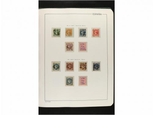 LOTES y COLECCIONES. ESPAÑA. Colección de 1850-2008 en nueve