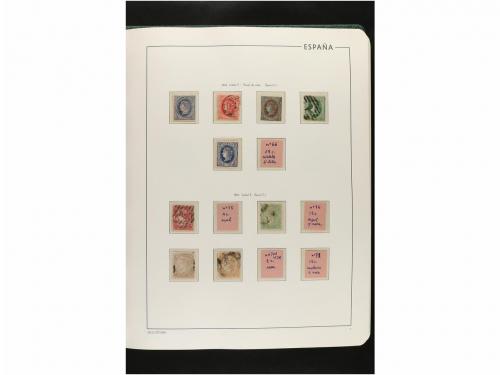 LOTES y COLECCIONES. ESPAÑA. Colección de 1850-2008 en nueve