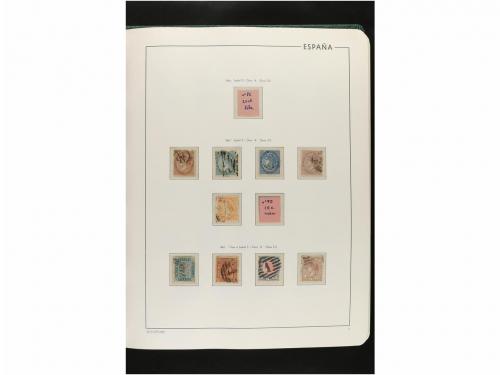 LOTES y COLECCIONES. ESPAÑA. Colección de 1850-2008 en nueve