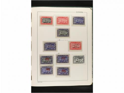 LOTES y COLECCIONES. ESPAÑA. Colección de 1850-2008 en nueve