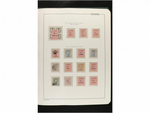 LOTES y COLECCIONES. ESPAÑA. Colección de 1850-2008 en nueve