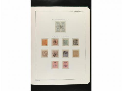 LOTES y COLECCIONES. ESPAÑA. Colección de 1850-2008 en nueve