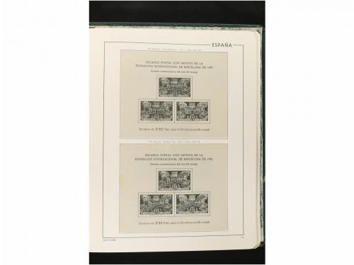 LOTES y COLECCIONES. ESPAÑA. Colección de 1850-2008 en nueve
