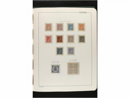 LOTES y COLECCIONES. ESPAÑA. Colección de 1850-2008 en nueve