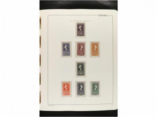 LOTES y COLECCIONES. ESPAÑA. Colección de 1850-2008 en nueve