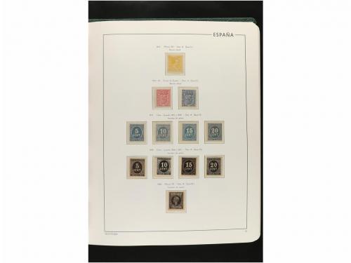 LOTES y COLECCIONES. ESPAÑA. Colección de 1850-2008 en nueve