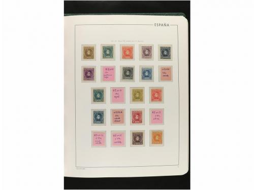 LOTES y COLECCIONES. ESPAÑA. Colección de 1850-2008 en nueve