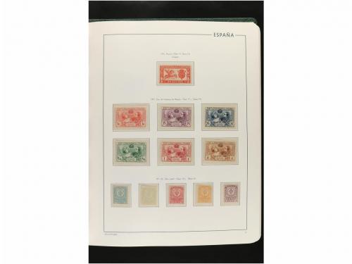 LOTES y COLECCIONES. ESPAÑA. Colección de 1850-2008 en nueve