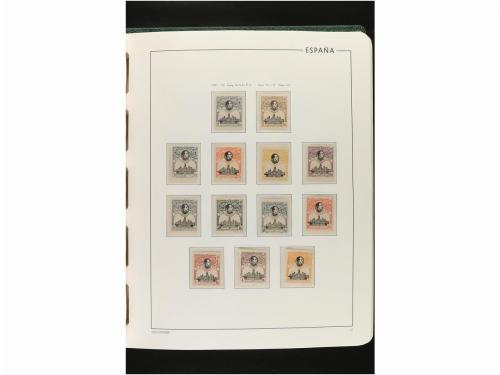 LOTES y COLECCIONES. ESPAÑA. Colección de 1850-2008 en nueve