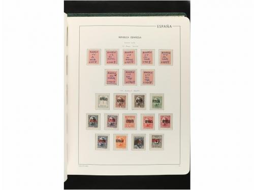 LOTES y COLECCIONES. ESPAÑA. Colección de 1850-2008 en nueve